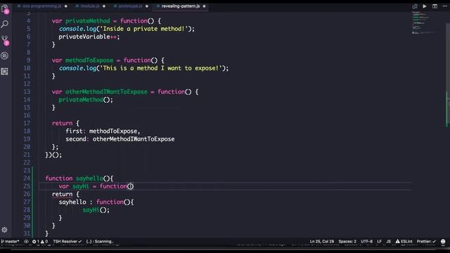 Revealing pattern in Javascript Design Pattern #72 смотреть онлайн