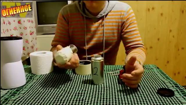 Дымовые шашки из аммиачной селитры и муки Smoke bombs of ammonium nitrate and flour смотреть онлайн