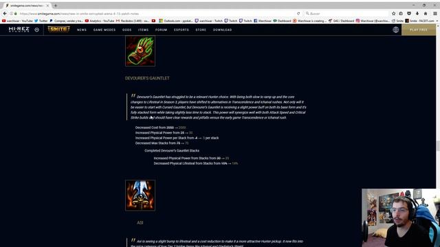 SMITE! Analisis Detallado Patch Notes 4.15 Corrupted Arena! 09/08/2017! смотреть онлайн