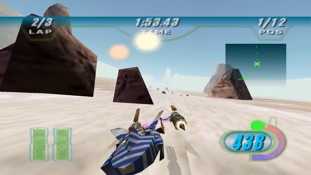 Star Wars Episode 1: Racer PC Re-release Gameplay (1080p 60fps) смотреть онлайн