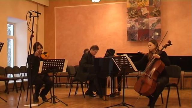 LE TEMPS QUI RESTE for violin, cello and piano (Dmitry Arefiev) смотреть онлайн