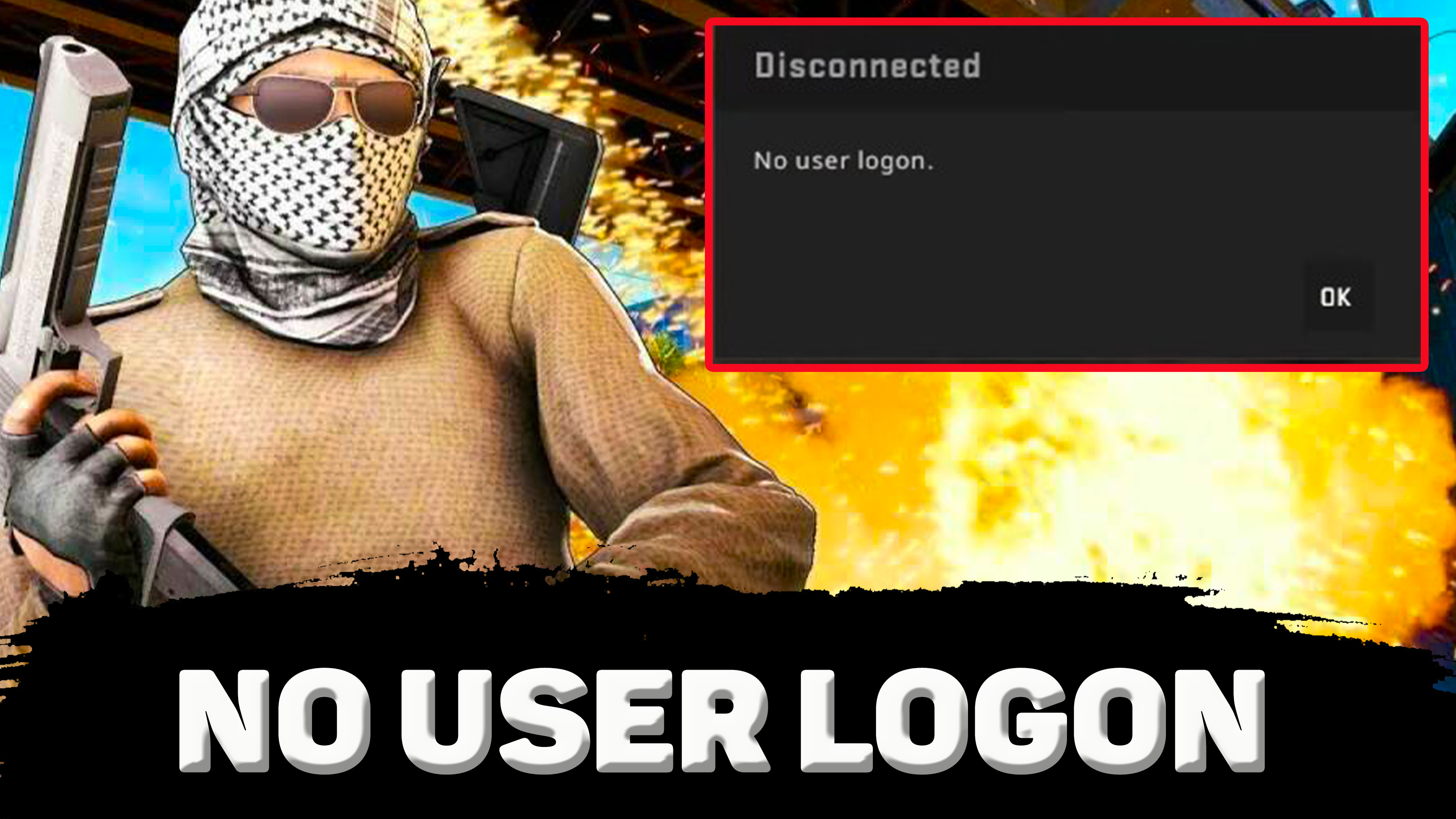 ОШИБКА NO USER LOGON В CS:GO РЕШЕНИЕ ПРОБЛЕМЫ FIX смотреть онлайн