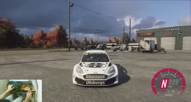 тренировочный заезд в Dirt Rally 2.0