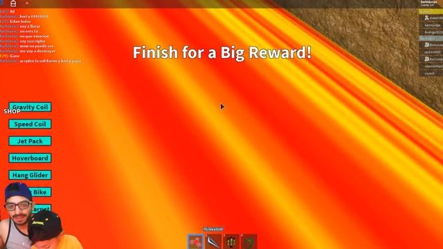 Salto de 999,999 Metros en Roblox | Caja de Baldi´s Basic | Slide Down Roblox en Español смотреть онлайн