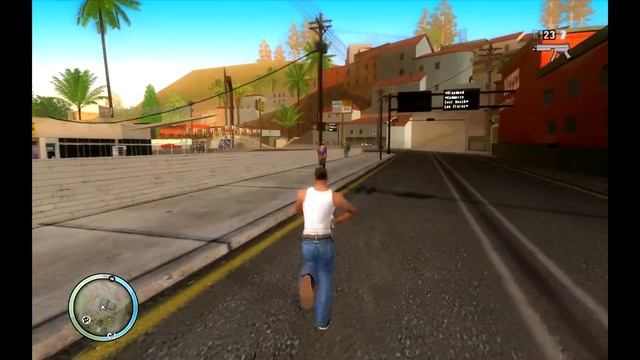 GTA San Andreas CS 1.6 - Headshot! Sound & Kill Log Gameplay смотреть онлайн