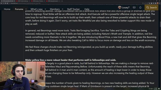 LOTRO Beorning Revamp - Will It FIX The Class? (Update 37)