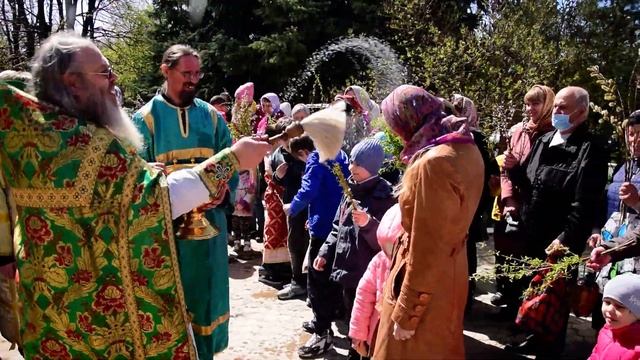 25 апреля – Вход Господень в Иерусалим. Вербное воскресенье. смотреть онлайн