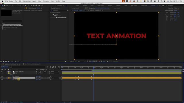 GET JAZZY with TEXT ANIMATION in Adobe After Effects | Motion Design Tutorial смотреть онлайн