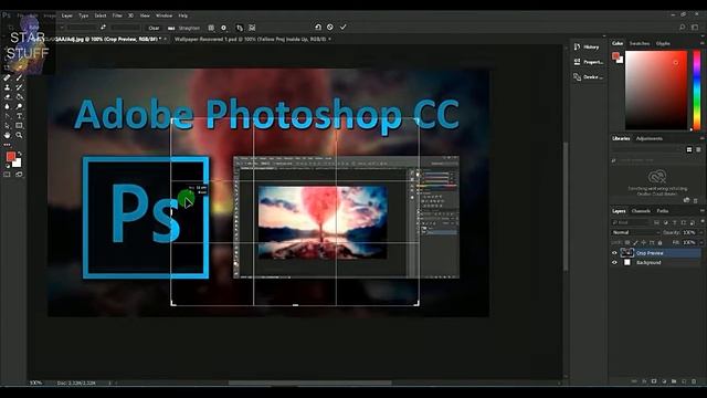 Adobe Photoshop CC 2017 ~ Most Striking ? FEATURE ? SEARCH TOOL | Google in Photoshop смотреть онлайн