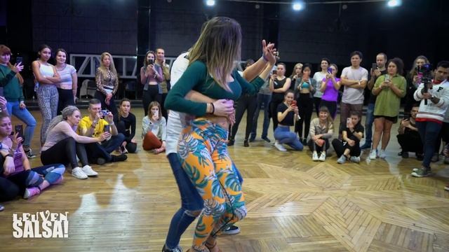 Luis Enrique & Silvia - bachata sensual boot camp Leuven 9&10/4 смотреть онлайн