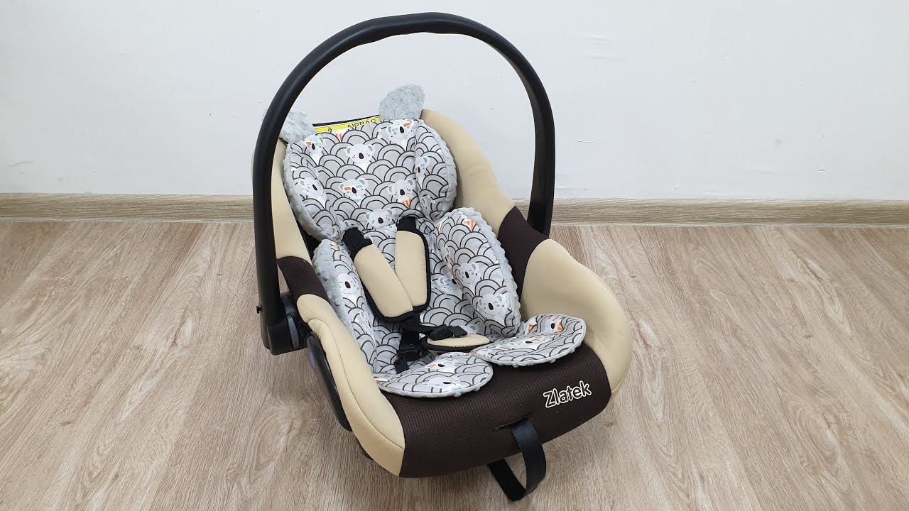 Как сшить матрасик - вкладыш в автолюльку + выкройка. Infant Car Seat Insert смотреть онлайн