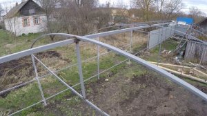 Большая дешевая теплица / Из профильной трубы / Подробный обзор