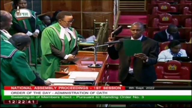 Hon George Sunkuyia sworn in Kajiado West MP смотреть онлайн