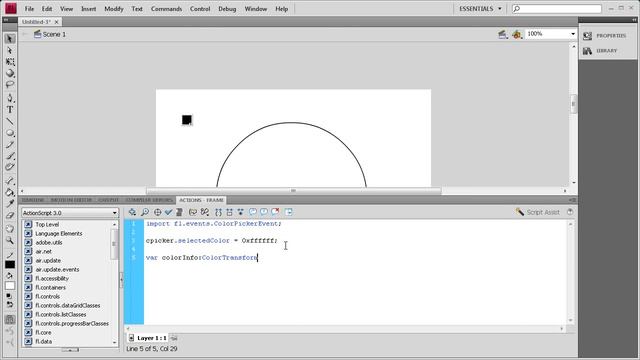 Flash Tutorial: The ColorPicker Component -HD- смотреть онлайн