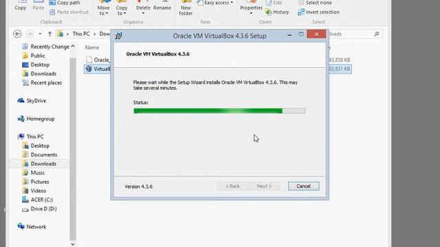 Installing Oracle VM Virtual Box (silent) смотреть онлайн