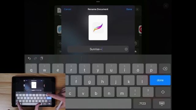Import And Export Color Palettes In Procreate for iPad смотреть онлайн