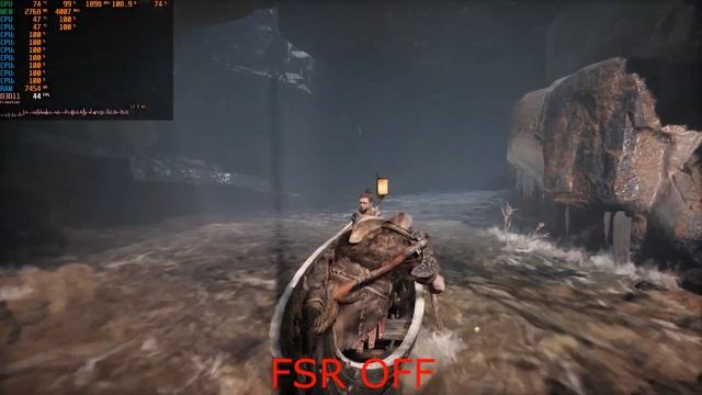 разогнаный старичок Fx8300 в играх 2021 - 2023 с FSR и без