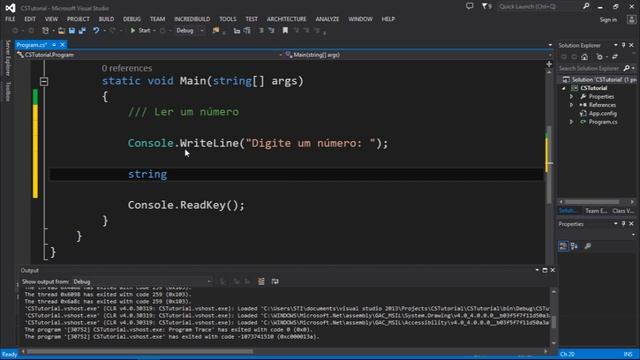 #12 TUTORIAL DE C# - CONSOLE READLINE смотреть онлайн