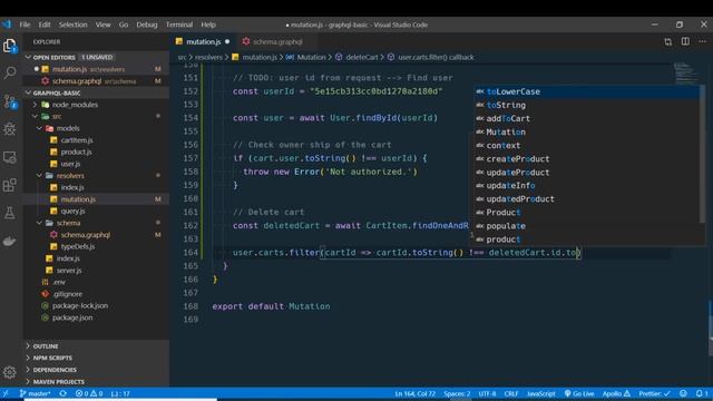 NodeJS - GraphQL เบสิค - 10 Muation (5) - update смотреть онлайн