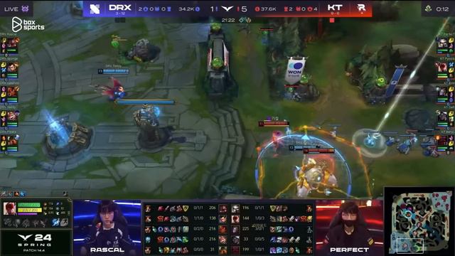 Highlights KT vs DRX | Game 2 | Tuần 8 Ngày 4 | LCK Mùa Xuân 2024 смотреть онлайн