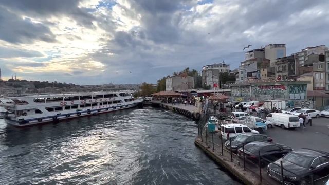 Первый день в Стамбуле. Башня Галата. Что мы поели за 100лир смотреть онлайн