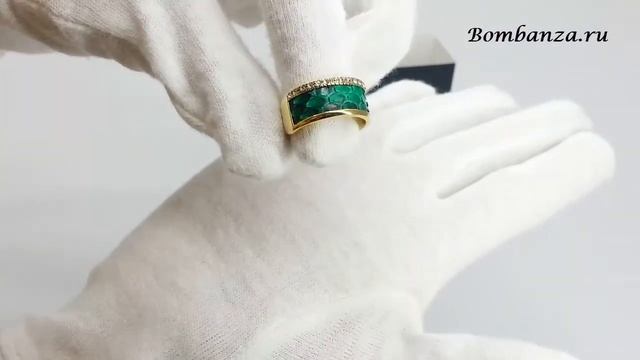 Кольцо Bon vie Эдит, изумрудный питон смотреть онлайн