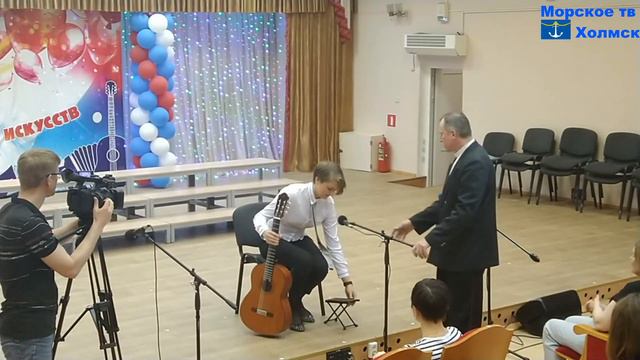 Концерт народных инструментов Детской Школы Искусств города Холмск "Голоса народных инструментов" смотреть онлайн