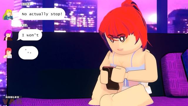 TEXT TO SPEECH ? ROBLOX Anime STYLE - Groupchat Conversations ?? Pick me girl is overreacting on me смотреть онлайн