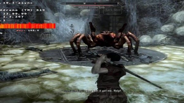 The Elder Scrolls V: Skyrim Gameplay on Snapdragon 695 | MOBOX PC Emulator for Android