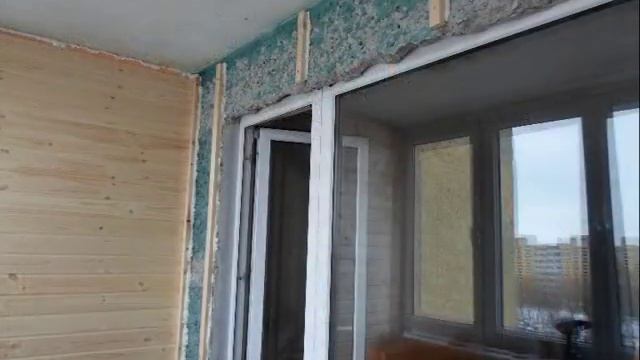 ОТДЕЛКА БАЛКОНА!ОБРЕШЕТКА+ОБШИВКА ВАГОНКОЙ!(день второй) смотреть онлайн