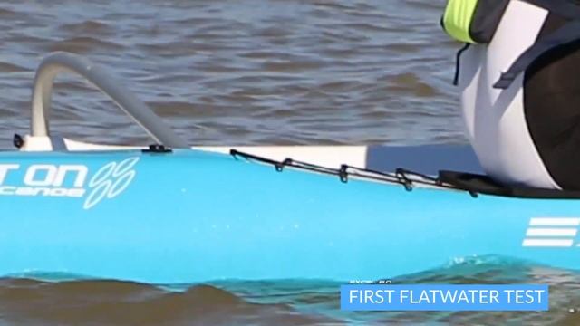 Nelo & Evolution Canoe OC1 - First flatwater test смотреть онлайн
