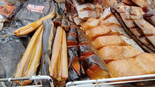 Одесса. Рынок Привоз. Рыбный ряд. смотреть онлайн