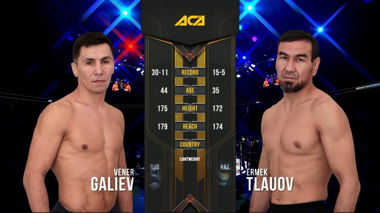 Венер Галиев Vs. Ермек Тлауов | Vener Galiev Vs. Ermek Tlauov | ACA 102 - Almaty