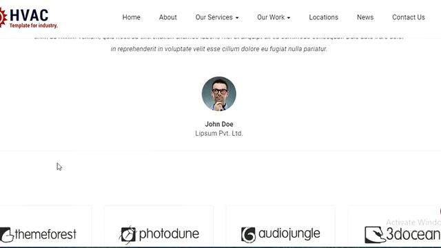 HVAC Air Conditioning WordPress Theme For Heating And Cooling | Olanding.com смотреть онлайн