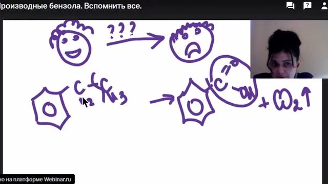 Вебинар Органическая химия производные бензола Егэ толуол стирол