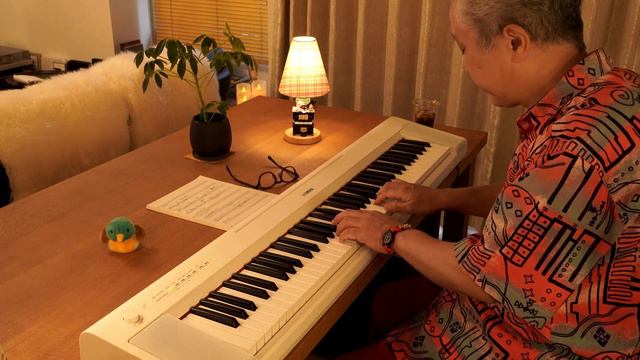 【YAMAHA NP-35】Piano Solo "My nostalgic old piano" (Music by M.Kono) смотреть онлайн