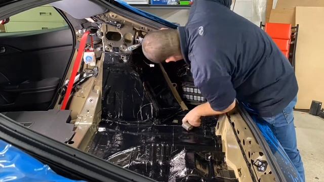 2021 Honda Civic Type R Part 1: Trunk Sound Deadening Hushmat смотреть онлайн