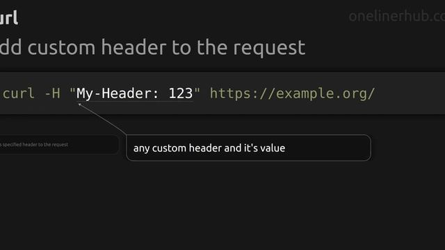 Add custom header to the request #curl смотреть онлайн