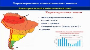 Климат Южной Америки