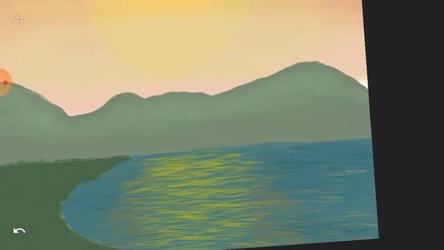 How To Paint Nature  - Infinite Painter Tutorial - Digital Painting - Mobile Arts