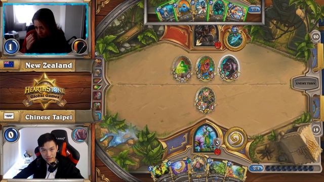 New Zealand vs Taiwan - Ro48 - 2018 Hearthstone Global Games - Week 7 смотреть онлайн