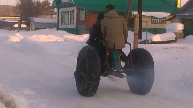Снегоход из мотоцикла Иж смотреть онлайн