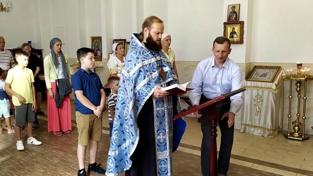 Молебен на начало учебного года. 31 августа смотреть онлайн