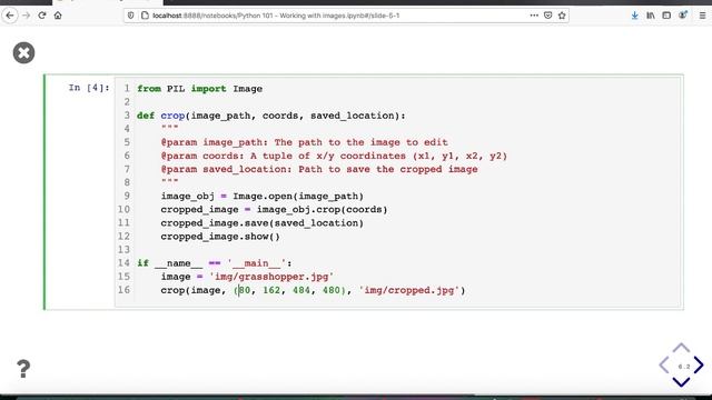 Python 101 - How to Crop a Photo смотреть онлайн