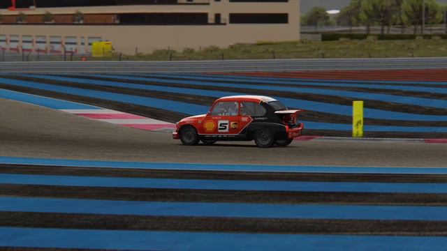 Abarth 1000 Turismo Competizione Radiale Gr.5 - Paul Ricard Circuit Blancpain (Assetto Corsa) смотреть онлайн