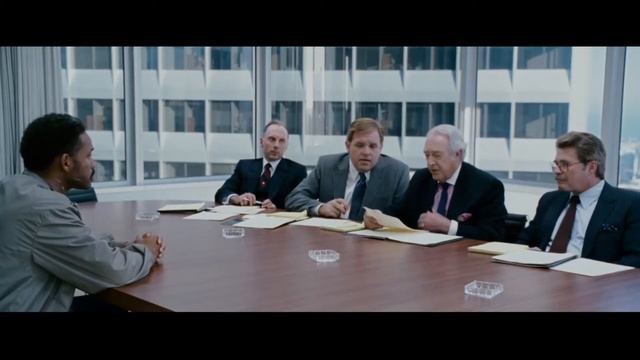 Крис Гарднер на собеседовании ; оказывает сильное впечатление боссам┃В погоне за счастьем (2006) го смотреть онлайн