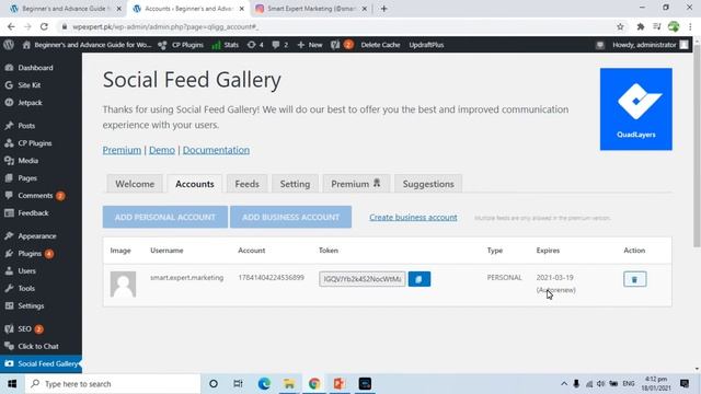 How to Embed or Display Instagram Feed on Your Wordpress Website? WP Expert WordPress Part-017 смотреть онлайн