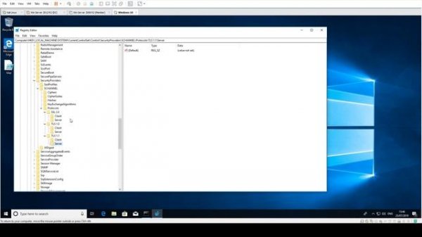 How to disable SSL 2.0, TLS 1.0 and TLS 1.1 in Windows 10