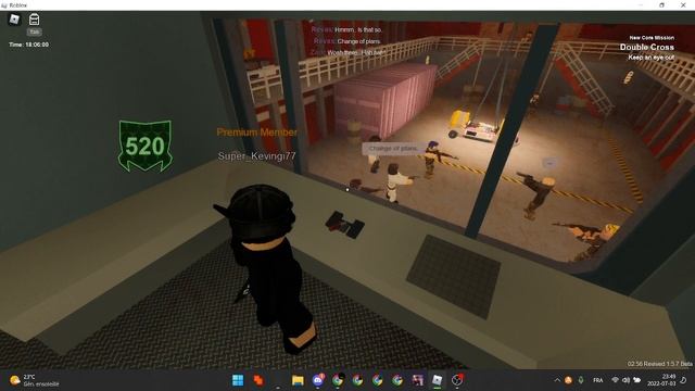 Roblox : Rise of the Dead (Double Cross Mission walkthrough) смотреть онлайн
