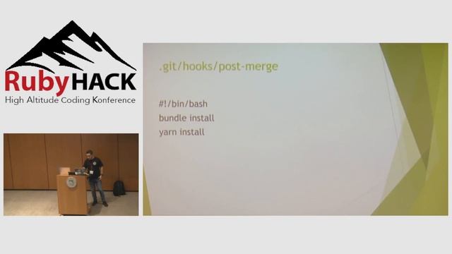 RubyHACK 2018 5 ways Git can be used to automate your ruby application deployment by Rodrigo Jardim смотреть онлайн